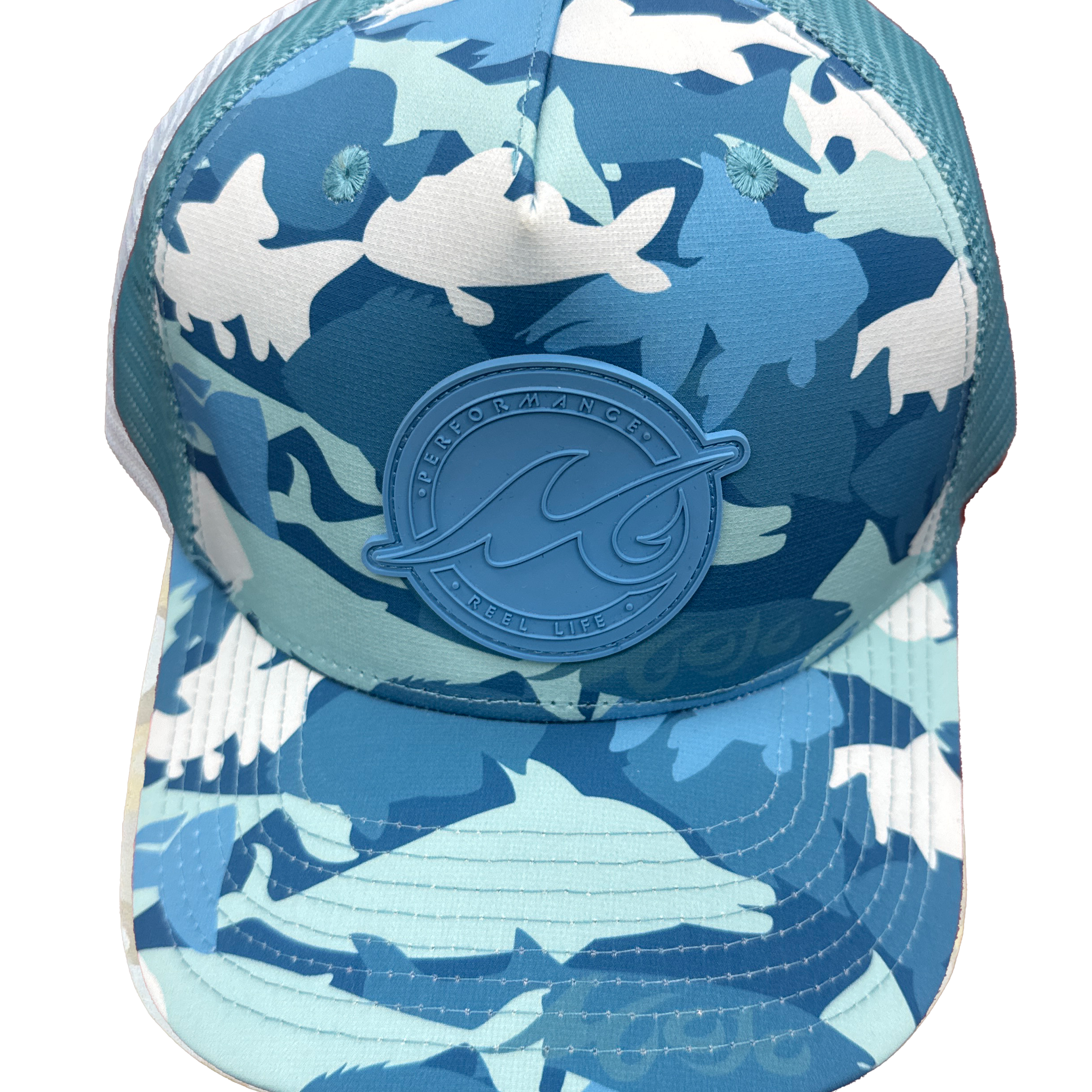 Gulf Camo Trucker Hi-Pro Mesh Hat