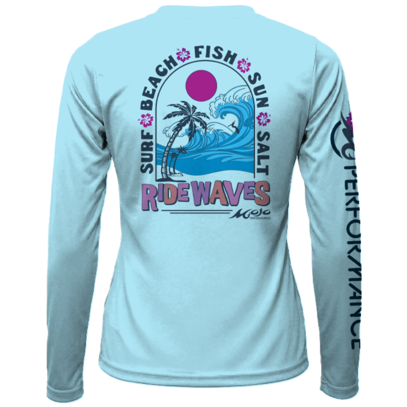 Women's SoWal Sun Jersey Ride Waves Long Sleeve
