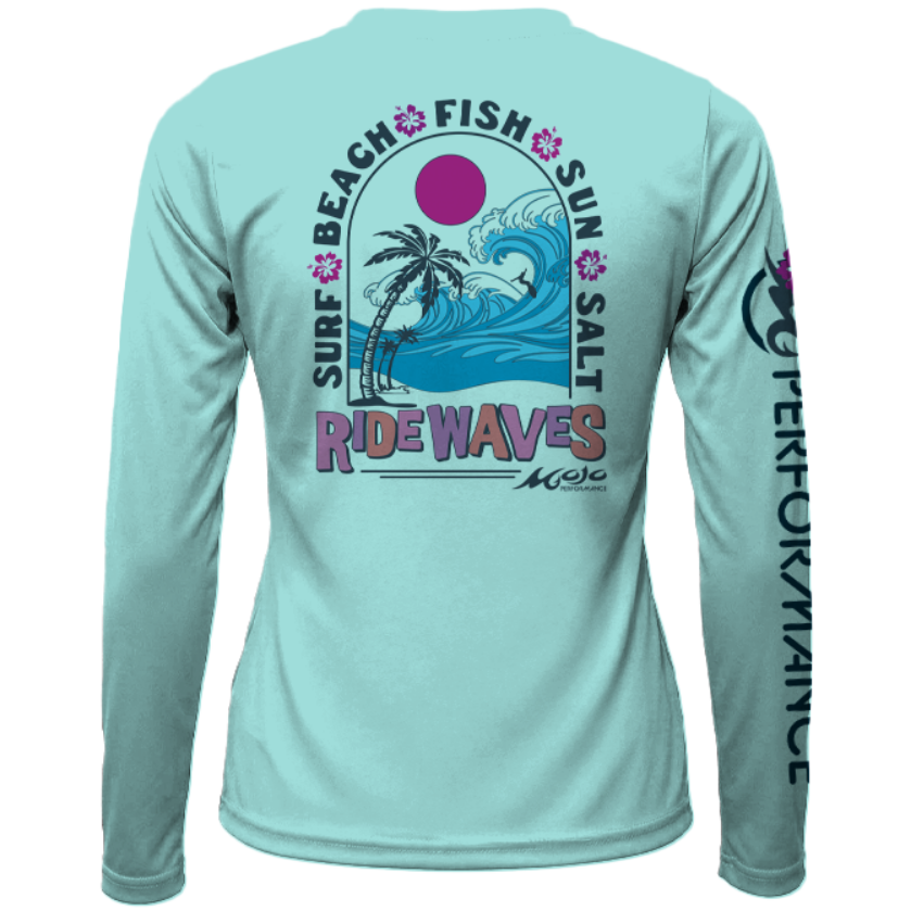Women's SoWal Sun Jersey Ride Waves Long Sleeve