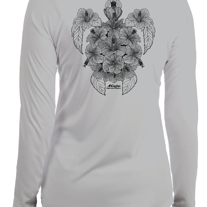 Hibiscus Turtle Chica Costera - Mojo Sportswear Company