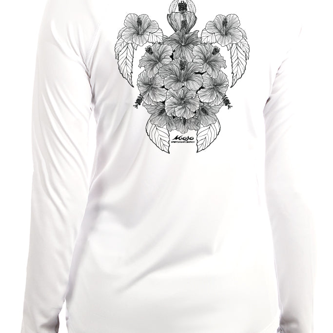 Hibiscus Turtle Chica Costera - Mojo Sportswear Company