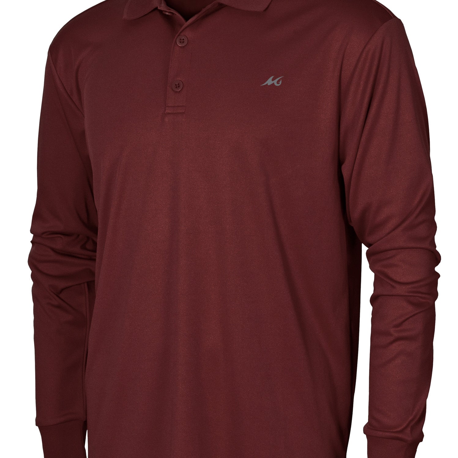 Men's Long Sleeve Performance Polo - Mojo Sportswear Company