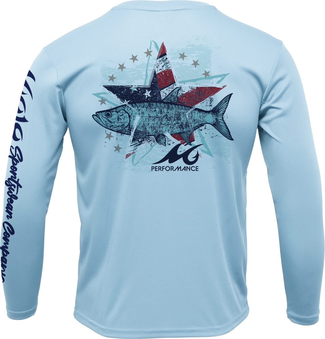 Men's Wireman Americana Fish Long Sleeve