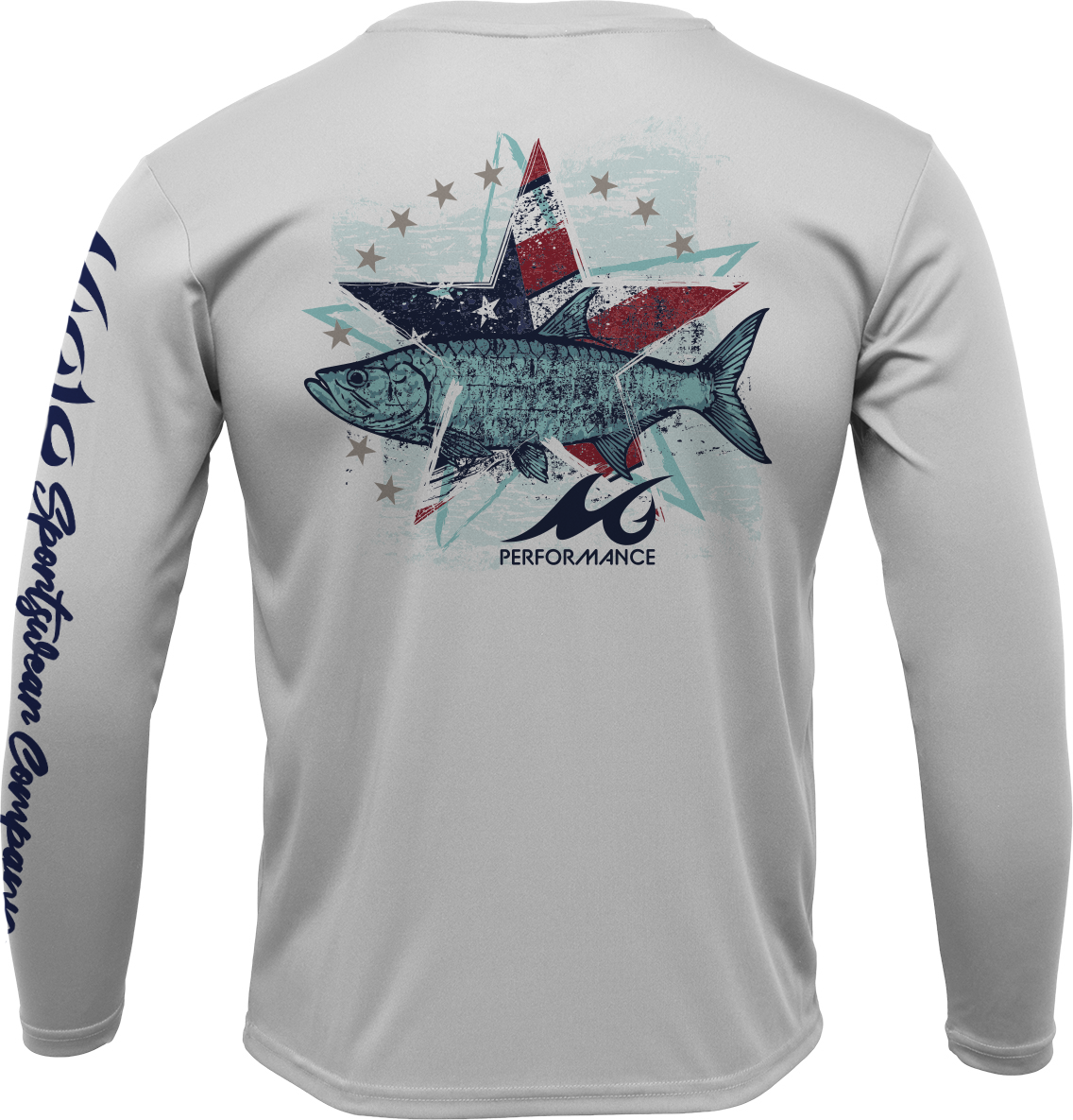 Men's Wireman Americana Fish Long Sleeve
