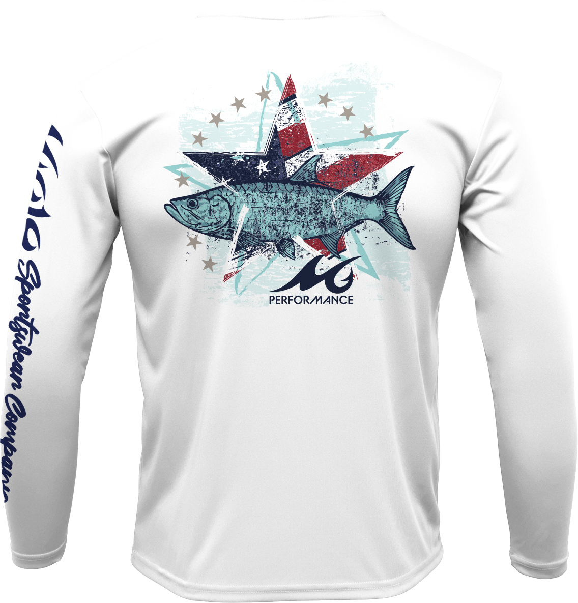 Men's Wireman Americana Fish Long Sleeve