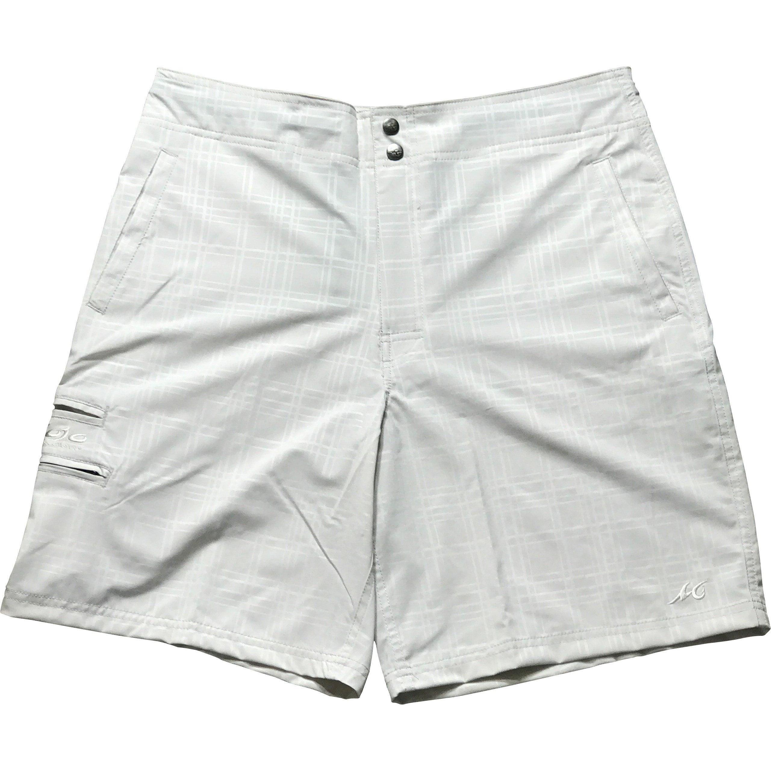 Plaid Tec Performance Shorts - Mojo Sportswear Company